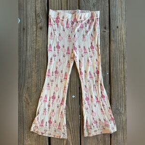 kate quinn flare pants - 3T - ornaments - bamboo holiday pants